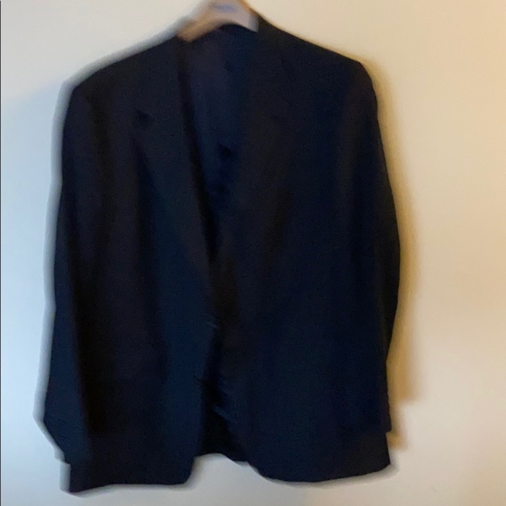 Men’s black suit jacket 44R
